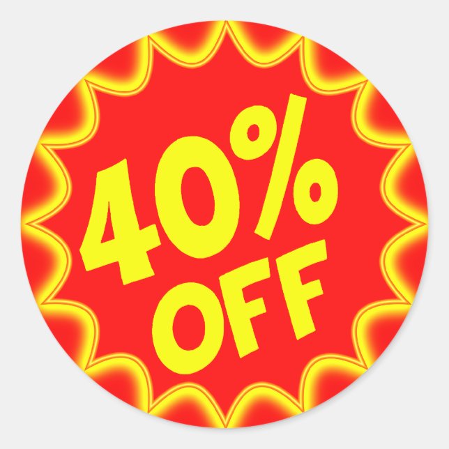 ADESIVO REDONDO 40% DO RÓTULO DE VAREJO (Frente)