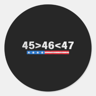 Adesivo Redondo 45 É Maior Que 46 Diversão 47 Sinalizador American