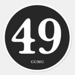 ADESIVO REDONDO 49CC MC " PATCH OF HONOR"