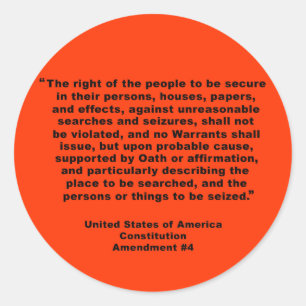 Adesivo Redondo 4.a alteração sobre Camisetas, Chaveiros, Mugs