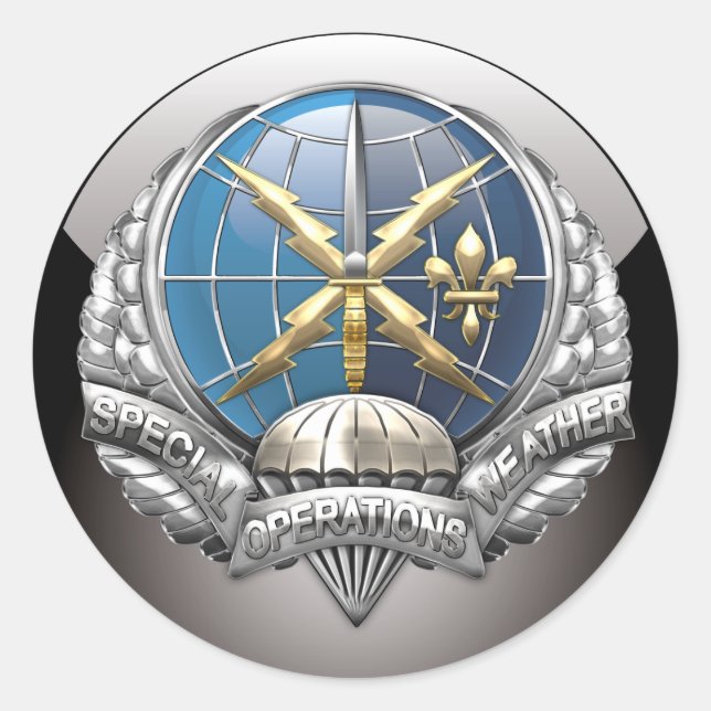 Adesivo Redondo [500] SOWT Emblem (Frente)
