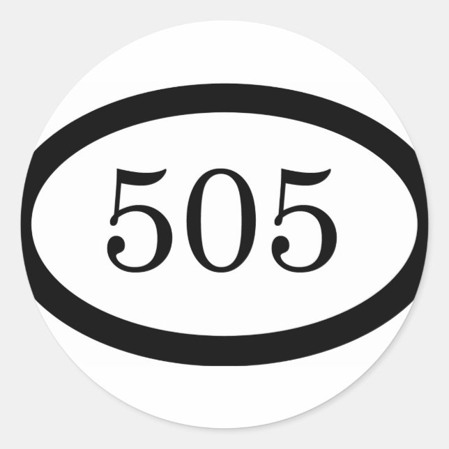 Adesivo Redondo 505 Infância por Paraquedas (Frente)