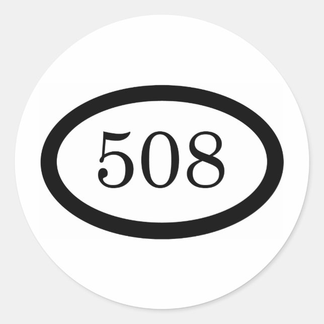 ADESIVO REDONDO 508 (Frente)