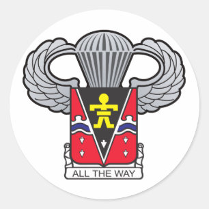 Adesivo Redondo 509.o repouso aéreo com ascendência