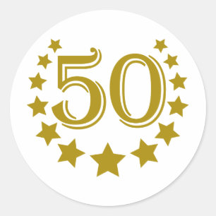 Adesivo Redondo 50 stars-Birthday.png