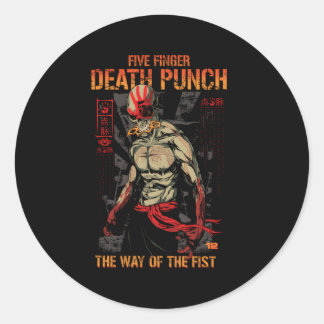 Adesivo Redondo 5Fdp Forma Da Fist