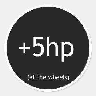 ADESIVO REDONDO +5HP