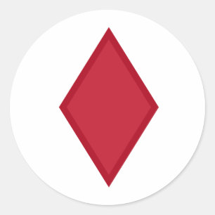 Adesivo Redondo 5o Remendo das insígnias da divisão de infantari