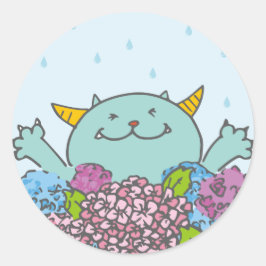 ADESIVO REDONDO 6月モンスターシール