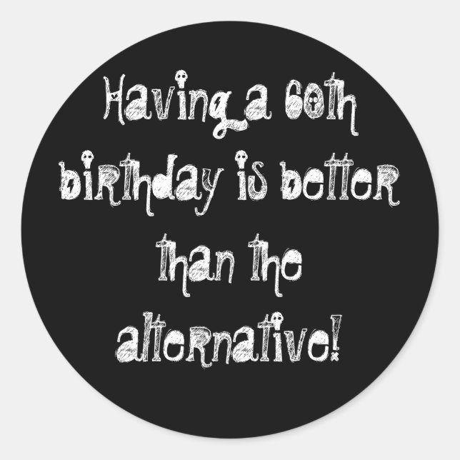 Adesivo Redondo 60 são bons! (Frente)