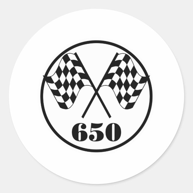 Adesivo Redondo 650 Sinalizadores Verificados (Frente)