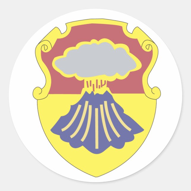 Adesivo Redondo 67.ª Vinheta Armor (Frente)