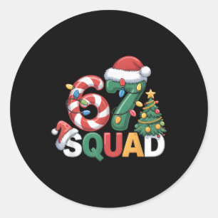 Adesivo Redondo 67 Esquadra Esquadra Professor Natal Design Engraç