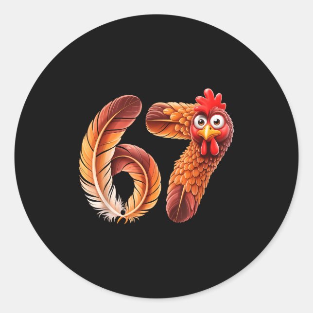 Adesivo Redondo 67 Meme Thanksgiving Turkey Day Funny Holiday Six  (Frente)