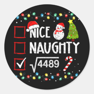 Adesivo Redondo 6-7 Meme Legal Travesso 67 Natal Rot Cerebral Engr