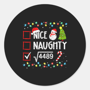 Adesivo Redondo 6-7 Meme Legal Travesso 67 Natal Rotação Cerebral