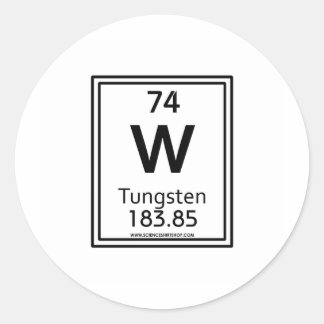 Adesivo Redondo 74 Tungstênio