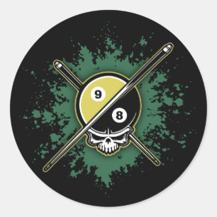 Adesivo Redondo 98 Ball