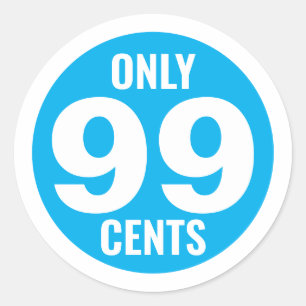 Adesivo Redondo 99 Centavos