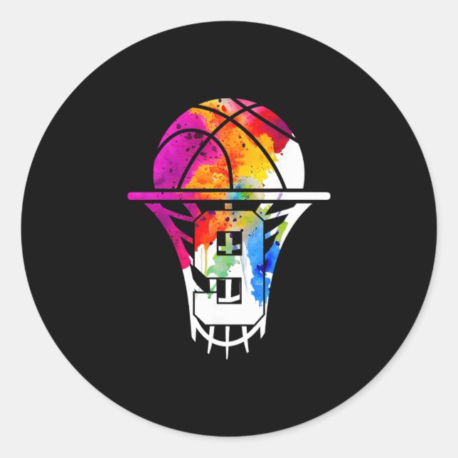 Adesivo Redondo 9 Years Sketll 9th Birthday  (Frente)