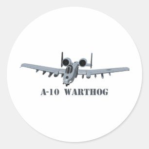 Adesivo Redondo A-10 Warthog