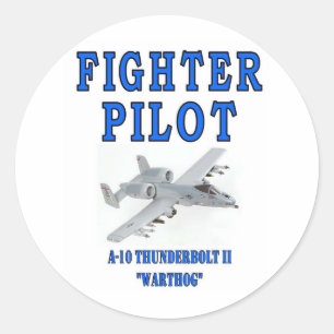 Adesivo Redondo A-10 warthog do RAIO II