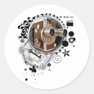 Adesivo Redondo A alquimia da imagem da realização