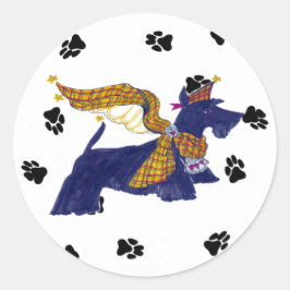 Adesivo Redondo A Angels Scottie Sticker de Gulliver