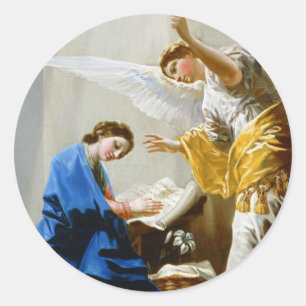 Adesivo Redondo A apresentação de Francisco José de Goya de belas 