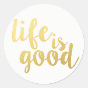 Adesivo Redondo A atitude da vida Citação motivacional sonha a f