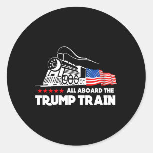 Adesivo Redondo A Bordo Do Comboio De Bomba De 2024 Bandeira Ameri