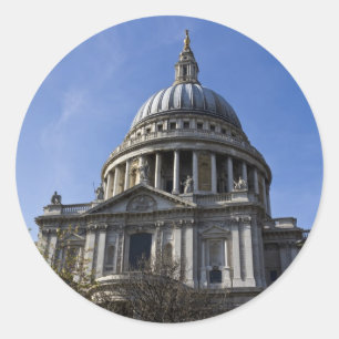 Adesivo Redondo A catedral Londres de St Paul