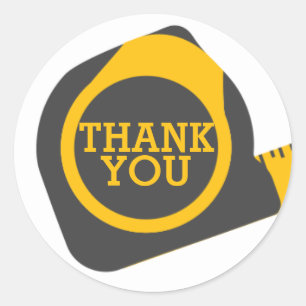 Adesivo Redondo A construção utiliza ferramentas o partido