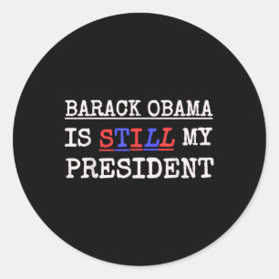 Adesivo Redondo A Eleição Presidencial Dos Eua Shirt Obama Ainda É