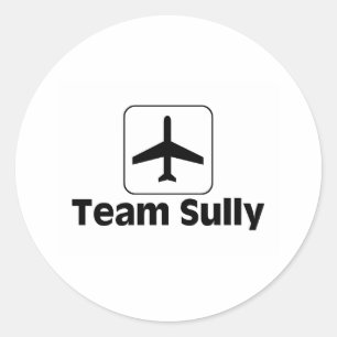 Adesivo Redondo A equipe Sully