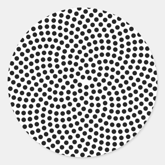 Adesivo Redondo A espiral de Fermat (Frente)