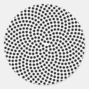 Adesivo Redondo A espiral de Fermat