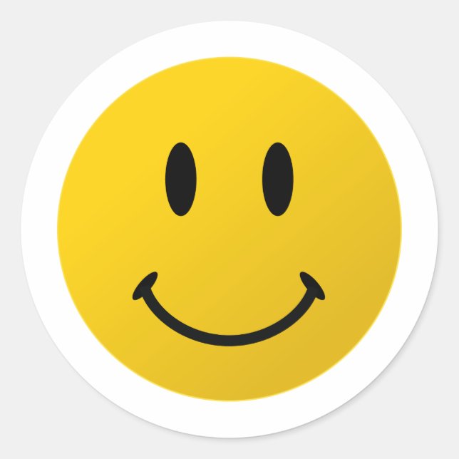 Adesivo Redondo A face original (Frente)