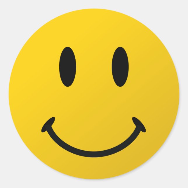 Adesivo Redondo A face original (Frente)