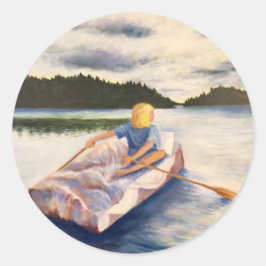 Adesivo Redondo A Fuga