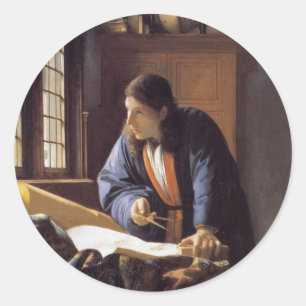 Adesivo Redondo A Geógrafa