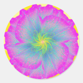 Adesivo Redondo A Glória do Universo por Pwflwr