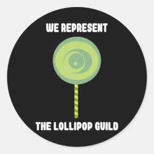 Adesivo Redondo A Guilda do Lollipop