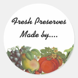 Adesivo Redondo A herança jardina semente feita sob encomenda ou