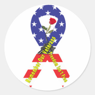 Adesivo Redondo A liberdade não é livre