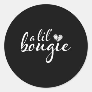 Adesivo Redondo A Lil Bougie