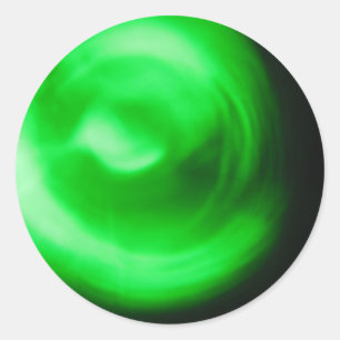 Adesivo Redondo A luz verde vai! Bom trabalho! Recompensa do