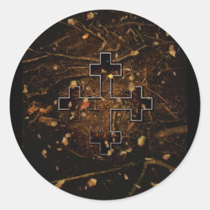 Adesivo Redondo A Mãe Excelente (Terra) cruza Māra