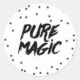 Adesivo Redondo A magia do Natal Feriado