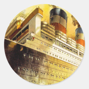 Adesivo Redondo "A maneira americana a América "